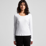 Womens Organic Rib Long Sleeve 