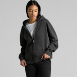Womens Relax Faded Zip Hood
