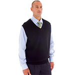 Pullover Vest Wool Blend